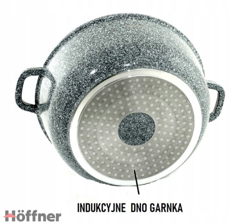 Zestaw garnków Hoffman aluminiowe 7 el. Zestaw garnków Hoffman aluminiowe 7 el.