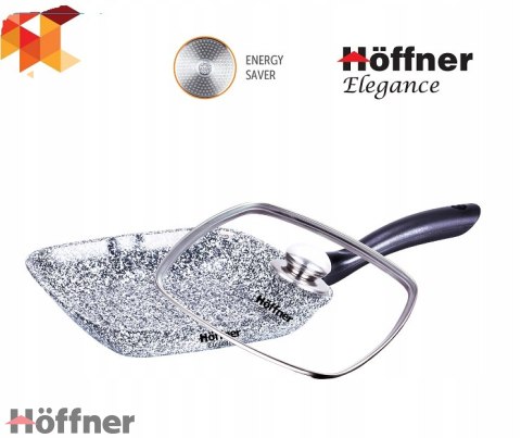 Patelnia grillowa Hoffner 28 cm non-stick (nieprzywierająca) Patelnia grillowa Hoffner 28 cm non-stick (nieprzywierająca)