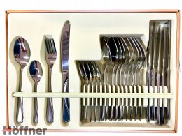 Serwis obiadowy Hoffner Elegance Zestaw sztućców 24el