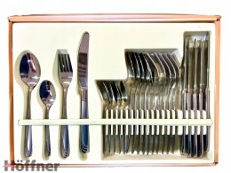 Serwis obiadowy Hoffner Elegance Zestaw sztućców 24el
