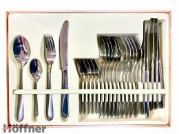 Serwis obiadowy Hoffner Elegance Zestaw sztućców 24el