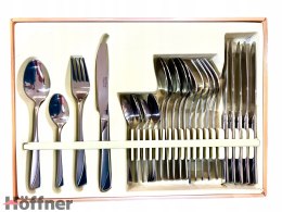 Serwis obiadowy Hoffner Elegance Zestaw sztućców 24el