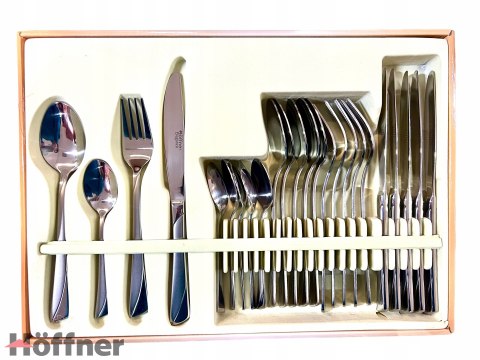 Serwis obiadowy Hoffner Elegance Zestaw sztućców 24el Serwis obiadowy Hoffner Elegance Zestaw sztućców 24el