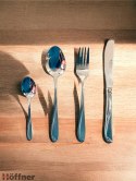 Serwis obiadowy Hoffner Elegance Zestaw sztućców 24el