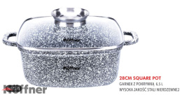Brytfanki pojedyńczy Hoffner Elegance 6,5 l
