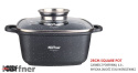 Garnek tradycyjny Hoffner ELEGANCE 6,5 l
