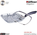Patelnia grillowa Hoffner 24 cm non-stick (nieprzywierająca)
