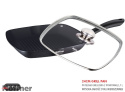 Patelnia grillowa Hoffner Elegance 24 cm aluminiowa