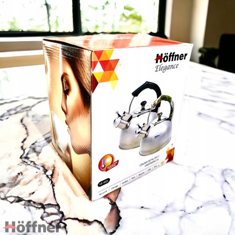 CZAJNIK STALOWY INDUKCJA HOFFNER 2.5 L CZAJNIK STALOWY INDUKCJA HOFFNER 2.5 L
