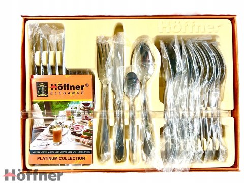 Komplet sztućców HOFFNER 24 el. Komplet sztućców HOFFNER 24 el.