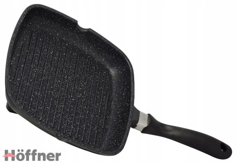 Patelnia grillowa Hoffner Elegance 24 cm aluminiowa Patelnia grillowa Hoffner Elegance 24 cm aluminiowa