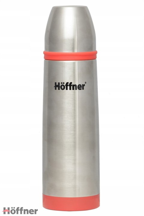 Termos próżniowy ze stali nierdzewnej podróżny HOFFNER 350ml Czerwony Termos próżniowy ze stali nierdzewnej podróżny HOFFNER 350ml Czerwony