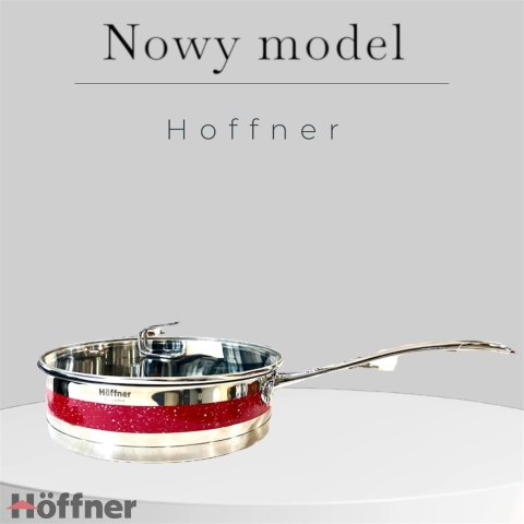 Zestaw garnków 12-elementowy ze stali nierdzewnej | Hoffner HF-4469 Zestaw garnków 12-elementowy ze stali nierdzewnej | Hoffner HF-4469