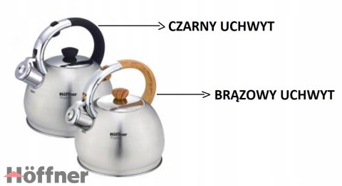 CZAJNIK STALOWY INDUKCJA HOFFNER 2 L CZAJNIK STALOWY INDUKCJA HOFFNER 2 L
